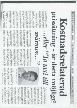 Förstasida: NTK (1994) Prissättning