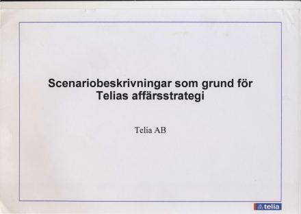 Förstasida: Telia Scenarier (1997 )
